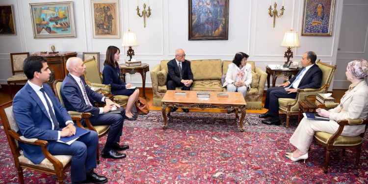 وزير الخارجية والهجرة يلتقي بعضو مجلس النواب الياباني