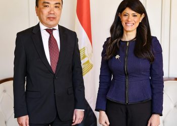رانيا المشاط تبحث مع سفير كازاخستان لدى مصر استعدادات انعقاد الدورة السادسة للجنة المشتركة