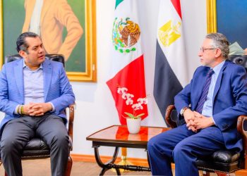 السفير المصري في المكسيك يلتقي برئيس مجلس النواب المكسيكي