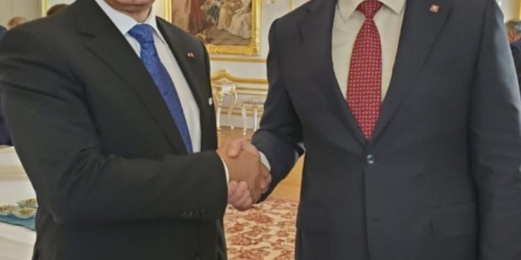 لقاء سفير مصر في سلوفاكيا مع رئيس الجمهورية