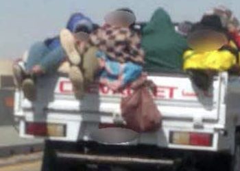 الداخلية تكشف فيديو يرصد سيارة ربع نقل محملة أطفال بالإسكندرية