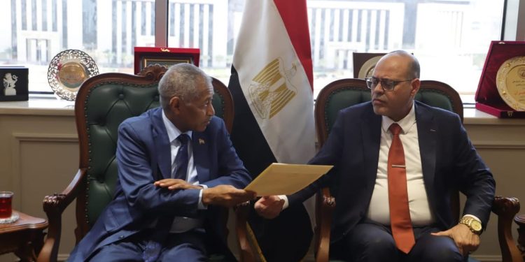 وزير العمل يستقبل السفير السوداني لدى القاهرة لبحث الملفات ذات الاهتمام المشترك
