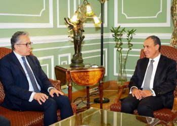 وزير الخارجية والهجرة يستقبل المرشح المصري لمنصب مدير عام منظمة اليونسكو