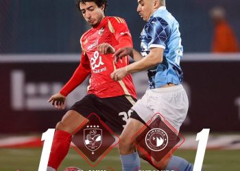الأهلي يتعادل مع بيراميدز