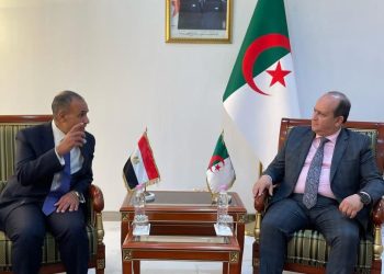 وزير الخارجية والهجرة يلتقي بوزير الصناعة والإنتاج الصيدلاني الجزائري