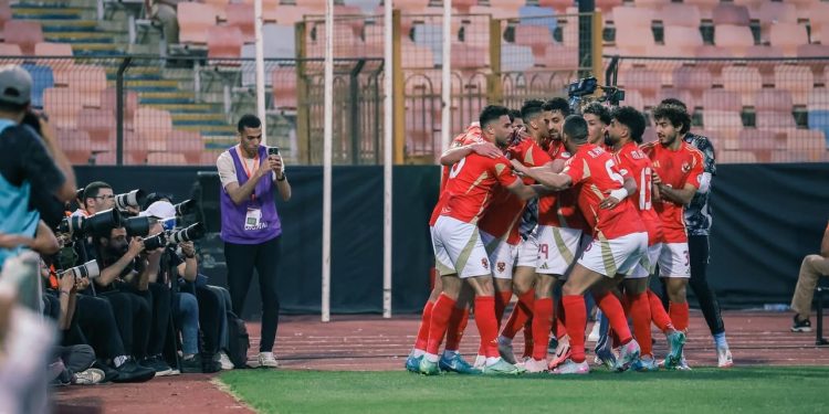 الأهلي يتقدم بهدف نظيف على صن داونز في الشوط الأول