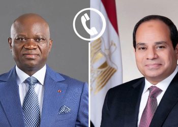 السيسي يجري اتصالاً هاتفيا بالرئيس الجابوني