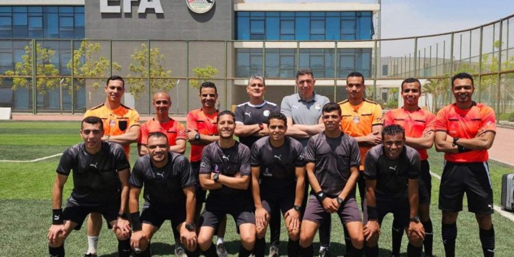 تدريبات خاصة لـ 10 حكام بمركز المنتخبات لرفع كفاءتهم قبل مباريات الدوري