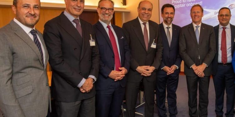 وزير الطيران المدني: الشراكة مع شركة إيرباص العالمية تساهم في دعم خططنا المستقبلية لتطوير قطاع الطيران المدني