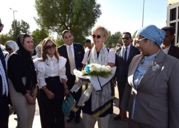 هيئة الرعاية الصحية تستقبل سفيرة الاتحاد الأوروبي ورئيس المجلس القومي للمرأة ومحافظ أسوان في زيارة للمستشفيات التابعة للهيئة بالمحافظة