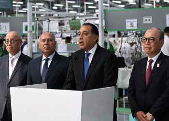 خلال تصريحات صحفية عقب افتتاح المصنع الجديد لـ “سوميتومو” العالمية .. رئيس الوزراء: المصنع أحد أكبر مصانع إنتاج الضفائر الكهربائية على مستوي العالم