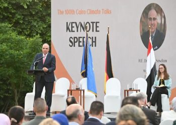 وزير الري يشارك في احتفالية مرور ١٤ عام على “محادثات القاهرة للمناخ بين مصر وألمانيا” والتى نظمتها السفارة الألمانية بالقاهرة