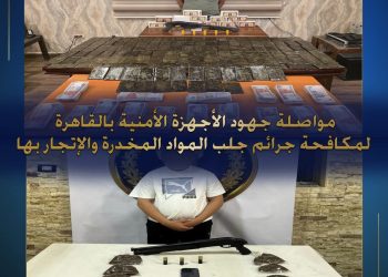 حملة أمنية مكبرة في القاهرة: ضبط 11 عنصرًا إجراميًا ومخدرات وأسلحة بقيمة 3 ملايين جنيه