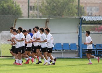 المنتخب الوطني تحت 20 سنة يبدأ الاستعداد لمباراة زامبيا.. وأبوحسين يحفز اللاعبين