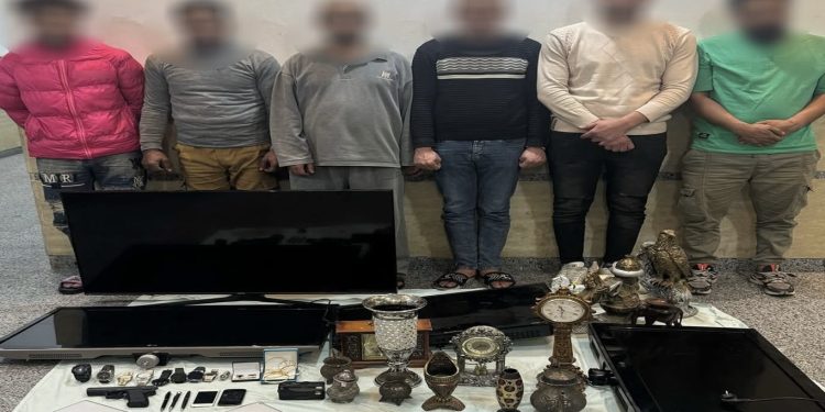 الأمن يكشف تفاصيل سرقة محتويات فيلا بالجيزة