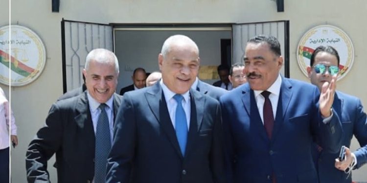 رئيس هيئة النيابة الإدارية يشهد افتتاح المقر الجديد للنيابة الإدارية بمدينة العلمين الجديدة