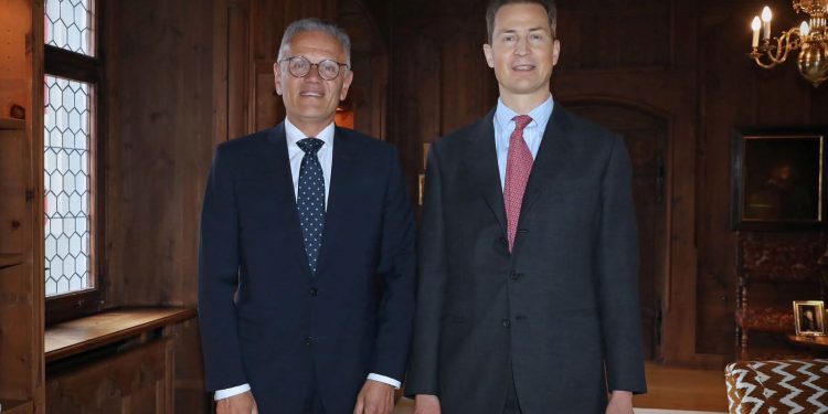 سفير مصر لدى سويسرا يقدم أوراق اعتماده كسفير غير مقيم لجمهورية مصر العربية في إمارة ليختنشتاين