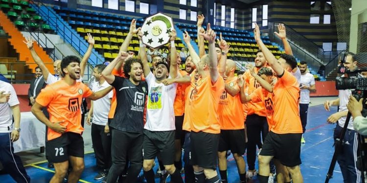 البنك الأهلي بطلا لدوري كرة الصالات