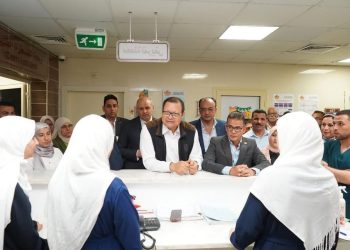 رئيس هيئة الاعتماد والرقابة الصحية: مستشفى بئر العبد النموذجي  تمثل نموذجًا لمستشفيات شمال سيناء
