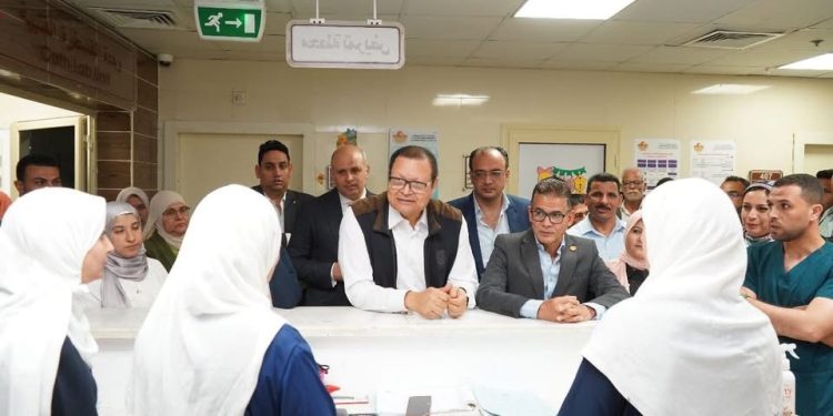 رئيس هيئة الاعتماد والرقابة الصحية: مستشفى بئر العبد النموذجي  تمثل نموذجًا لمستشفيات شمال سيناء