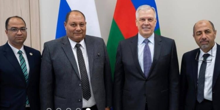 نائب وزير الزراعة يلتقي رئيس الهيئة الفيدرالية الروسية للرقابة البيطرية والصحة النباتية