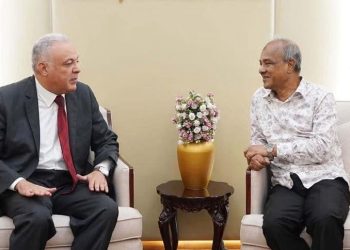 وزير الداخلية البنجلاديشى يستقبل السفير المصرى