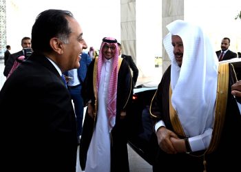 رئيس الوزراء يستقبل رئيس مجلس الشورى بالمملكة العربية السعودية