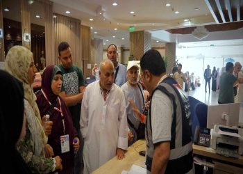 خدمات مميزه تقدمها بعثه “وزاره الداخليه” لحجاج القرعه تتوجها زياره الروضه الشريفه