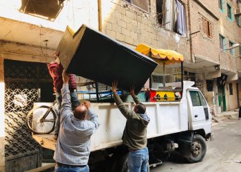 حملة مرافق مكبرة بشرق سوهاج تضبط 129 مخالفة متنوعة