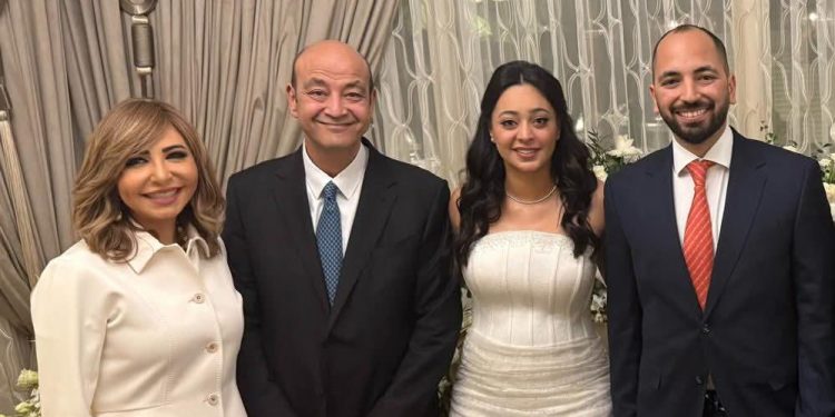 هي اللي طلبت الطلاق.. اخر ظهور لـ عمرو أديب ولميس الحديدي قبل انفصالها