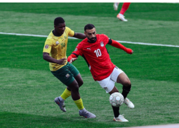 محمد صلاح يمنح مصر التقدم بهدف أول أمام جنوب إفريقيا في كأس أمم إفريقيا 2025